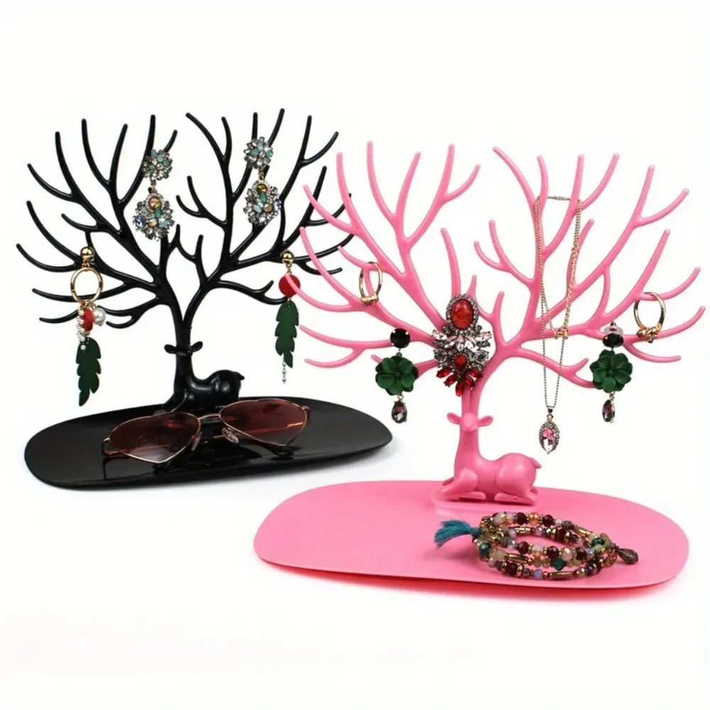 2 Deer Jewelry Display